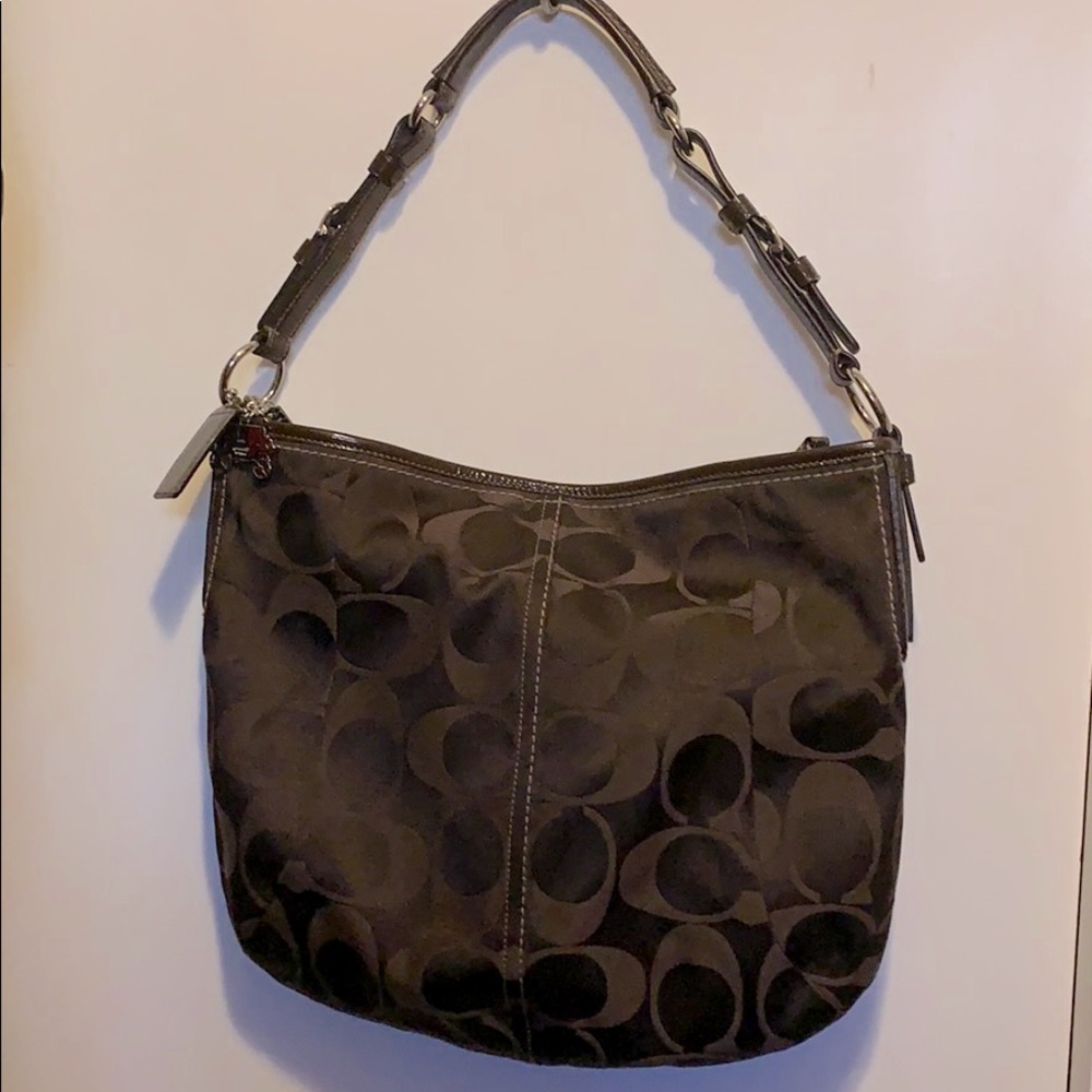 Coach Brown Large Hobo Purse